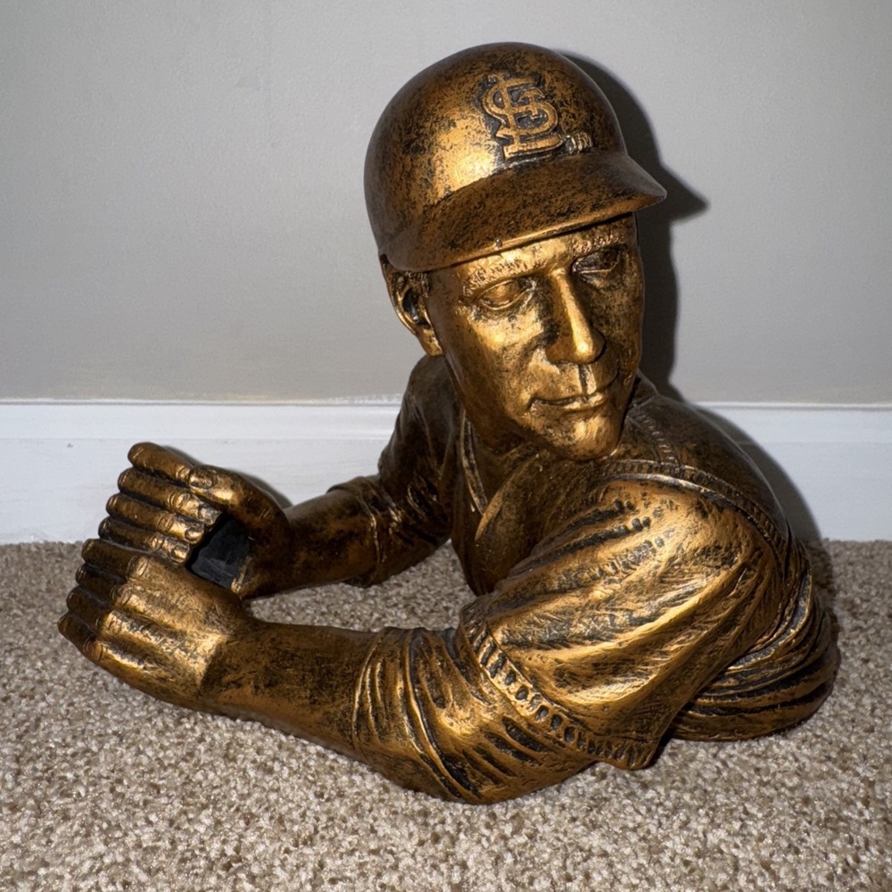 Wine Bottle Holder Bam Vino Sculpture MLB St. Louis Cardinals Batter Up